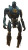 Ominous Robot Guard Vinyl Car Decal Sticker – Waterproof & UV-Resistant 8"