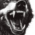 Wolf Teeth Close-Up V2 Vinyl Car Decal Sticker – Waterproof & UV-Resistant 8"
