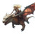 Girl On Dragon Vinyl Car Decal Sticker – Waterproof & UV-Resistant 8"