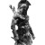 Greek War God V3 Vinyl Car Decal Sticker – Waterproof & UV-Resistant 8"