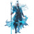Ice Warrior Spear Vinyl Car Decal Sticker – Waterproof & UV-Resistant 8"
