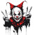 Scary Clown Jester Vinyl Car Decal Sticker – Waterproof & UV-Resistant 8"