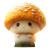 Personified Mushroom Vinyl Car Decal Sticker – Waterproof & UV-Resistant 8"