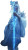 Divine Blue Sword Vinyl Car Decal Sticker – Waterproof & UV-Resistant 8"