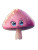 Pink Sparkly Mushroom Vinyl Car Decal Sticker – Waterproof & UV-Resistant 8"