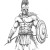 Spartan Warrior V216 Vinyl Car Decal Sticker – Waterproof & UV-Resistant 8"