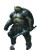 Armored Turtle Monster Vinyl Car Decal Sticker – Waterproof & UV-Resistant 8"