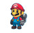 Super Mario Cartoon Vinyl Car Decal Sticker – Waterproof & UV-Resistant 8"