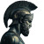 Stoic Warrior Statue V2 Vinyl Car Decal Sticker – Waterproof & UV-Resistant 8"