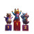 Superhero Animal Podium Vinyl Car Decal Sticker – Waterproof & UV-Resistant 8"