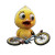 Sad Yellow Duck V3 Vinyl Car Decal Sticker – Waterproof & UV-Resistant 8"