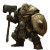 Dwarven Warrior V10 Vinyl Car Decal Sticker – Waterproof & UV-Resistant 8"