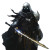 Magic Knight Paladin Vinyl Car Decal Sticker – Waterproof & UV-Resistant 8"
