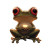 Cute Frog God Vinyl Car Decal Sticker – Waterproof & UV-Resistant 8"