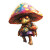 Mushroom Warrior V5 Vinyl Car Decal Sticker – Waterproof & UV-Resistant 8"