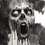 Melting Zombie Portrait Vinyl Car Decal Sticker – Waterproof & UV-Resistant 8"