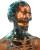 Cyberpunk Glass Skull Vinyl Car Decal Sticker – Waterproof & UV-Resistant 8"