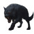 Black Barghest Vinyl Car Decal Sticker – Waterproof & UV-Resistant 8"