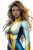 Superheroine In Bodysuit Vinyl Car Decal Sticker – Waterproof & UV-Resistant 8"