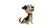 Cute Cartoon Dog V18 Vinyl Car Decal Sticker – Waterproof & UV-Resistant 8"