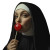 Nun With Lollipop Vinyl Car Decal Sticker – Waterproof & UV-Resistant 8"