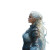 Futuristic Armor Woman Vinyl Car Decal Sticker – Waterproof & UV-Resistant 8"