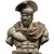 Leonidas Sculpture Vinyl Car Decal Sticker – Waterproof & UV-Resistant 8"