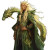 Dragon Robed Druid Vinyl Car Decal Sticker – Waterproof & UV-Resistant 8"