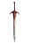 Legendary Fantasy Sword Vinyl Car Decal Sticker – Waterproof & UV-Resistant 8"