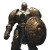 Armored Knight Golem Vinyl Car Decal Sticker – Waterproof & UV-Resistant 8"