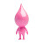 Pink Humanoid Toy Vinyl Car Decal Sticker – Waterproof & UV-Resistant 8"
