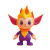 Cute Claymation Fire Vinyl Car Decal Sticker – Waterproof & UV-Resistant 8"