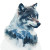 Wolf Mountain Exposure Vinyl Car Decal Sticker – Waterproof & UV-Resistant 8"