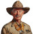 Scout Leader Portrait Vinyl Car Decal Sticker – Waterproof & UV-Resistant 8"
