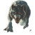 Dire Wolf Art V3 Vinyl Car Decal Sticker – Waterproof & UV-Resistant 8"
