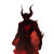 Demonic Demon Art Vinyl Car Decal Sticker – Waterproof & UV-Resistant 8"
