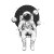 Minimalist Astronaut Vinyl Car Decal Sticker – Waterproof & UV-Resistant 8"