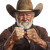 Old John Wayne Vinyl Car Decal Sticker – Waterproof & UV-Resistant 8"