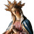 Mother Mary V2 Vinyl Car Decal Sticker – Waterproof & UV-Resistant 8"
