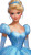 Cinderella V2 Vinyl Car Decal Sticker – Waterproof & UV-Resistant 8"