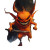 Fantasy Imp Devil V2 Vinyl Car Decal Sticker – Waterproof & UV-Resistant 8"