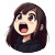 Chibi Twitch Emote V3 Vinyl Car Decal Sticker – Waterproof & UV-Resistant 8"