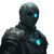 Cursed Warforged Knight Vinyl Car Decal Sticker – Waterproof & UV-Resistant 8"