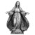 Mary Statue Vinyl Car Decal Sticker – Waterproof & UV-Resistant 8"