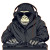 Dj Gorilla Hoodie Vinyl Car Decal Sticker – Waterproof & UV-Resistant 8"