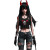 Gothic Anime Avatar Vinyl Car Decal Sticker – Waterproof & UV-Resistant 8"