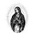 Virgen De Guadalupe V2 Vinyl Car Decal Sticker – Waterproof & UV-Resistant 8"