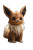 Photorealistic Eevee Vinyl Car Decal Sticker – Waterproof & UV-Resistant 8"