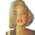 Modern Marilyn Monroe V9 Vinyl Car Decal Sticker – Waterproof & UV-Resistant 8"