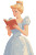 Cinderella Holding Book Vinyl Car Decal Sticker – Waterproof & UV-Resistant 8"